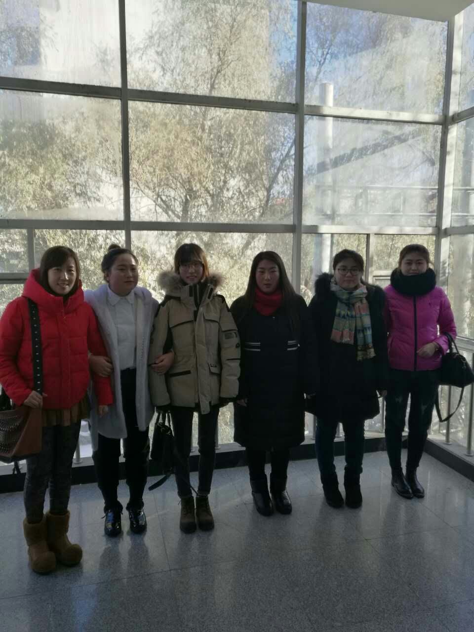 景园中学实习基地合影
