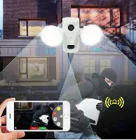 Simplicity meets Security - o 2K Wi-Fi Smart Lightbulb Camera por Lorex