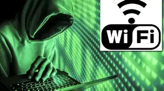 Uma imagem que mostra um router com uma chave de segurança