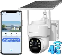 Câmera de segurança totalmente wireless