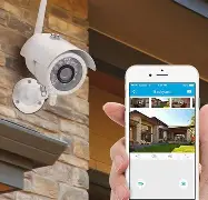 Eufy 4G LTE Cam S330 montada