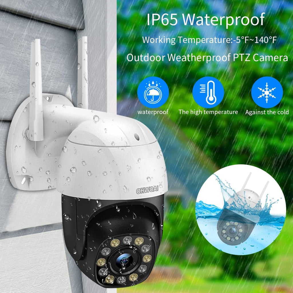 Optical Zoom WiFi Security Camera