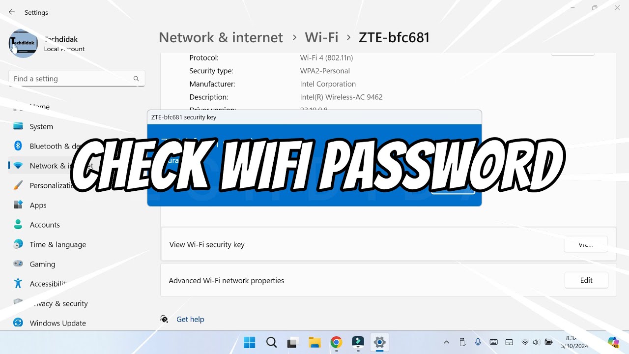 Network Security Key Process