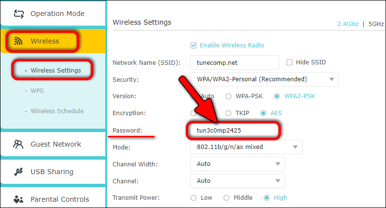 Network Security Key
